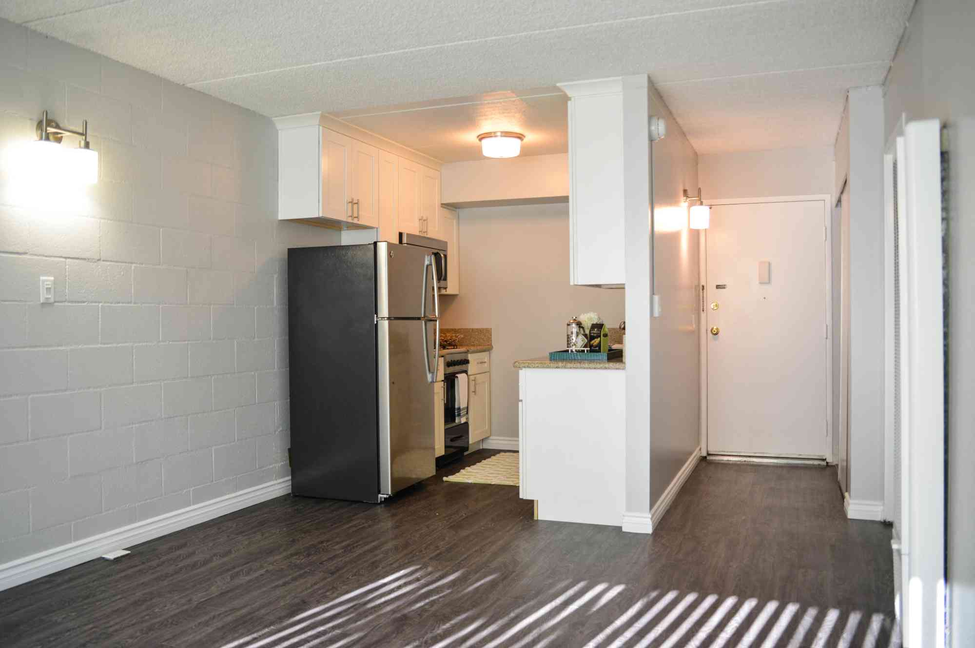 living room kitchen